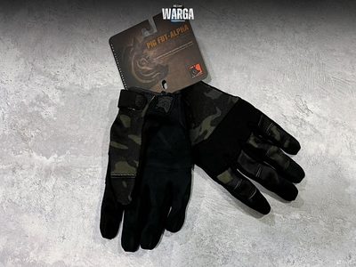 Перчатки тактические PIG FDT Alpha Gloves Черный Мультикам (Multicam Black)