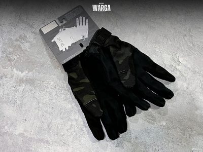 Перчатки тактические PIG FDT Alpha Gloves Черный Мультикам (Multicam Black)