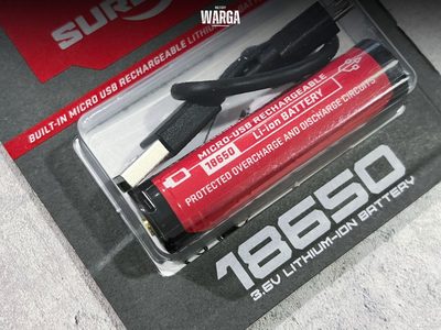 Аккумуляторная батарейка SureFire 18650