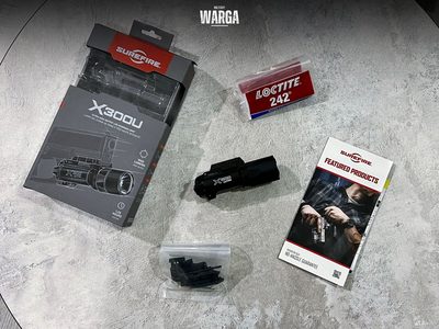 Тактический фонарь SureFire X300U Черный (Black)