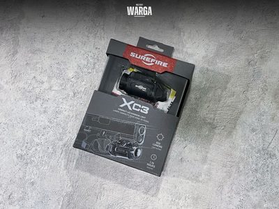 Тактический фонарь SureFire XC3 Черный (Black)