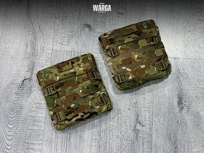Плиты Esapi Esbi с подсумками Мультикам (Multicam)