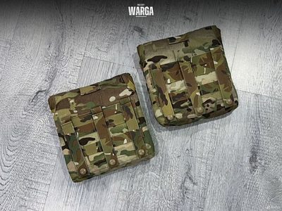 Плиты Esapi Esbi с подсумками Мультикам (Multicam)