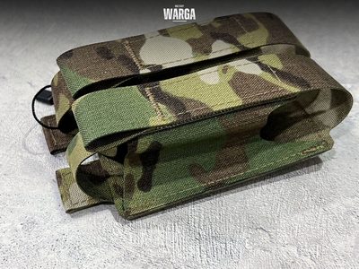 Двойной гранатный подсумок M-Tac VOG Мультикам (Multicam)