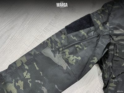 Тактическая куртка Crye Precision G4 Field Shirt Черный Мультикам (Multicam Black)