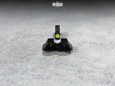 Прицел Trijicon HD Night Sight Set for Glock целик yellow, мушка green