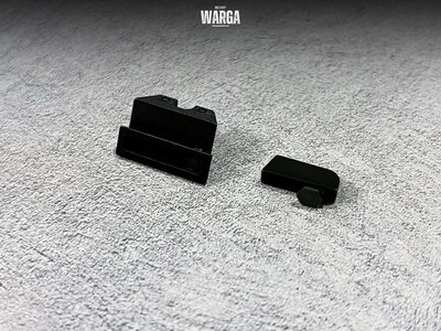Прицел Trijicon HD Night Sight Set for Glock целик yellow, мушка green